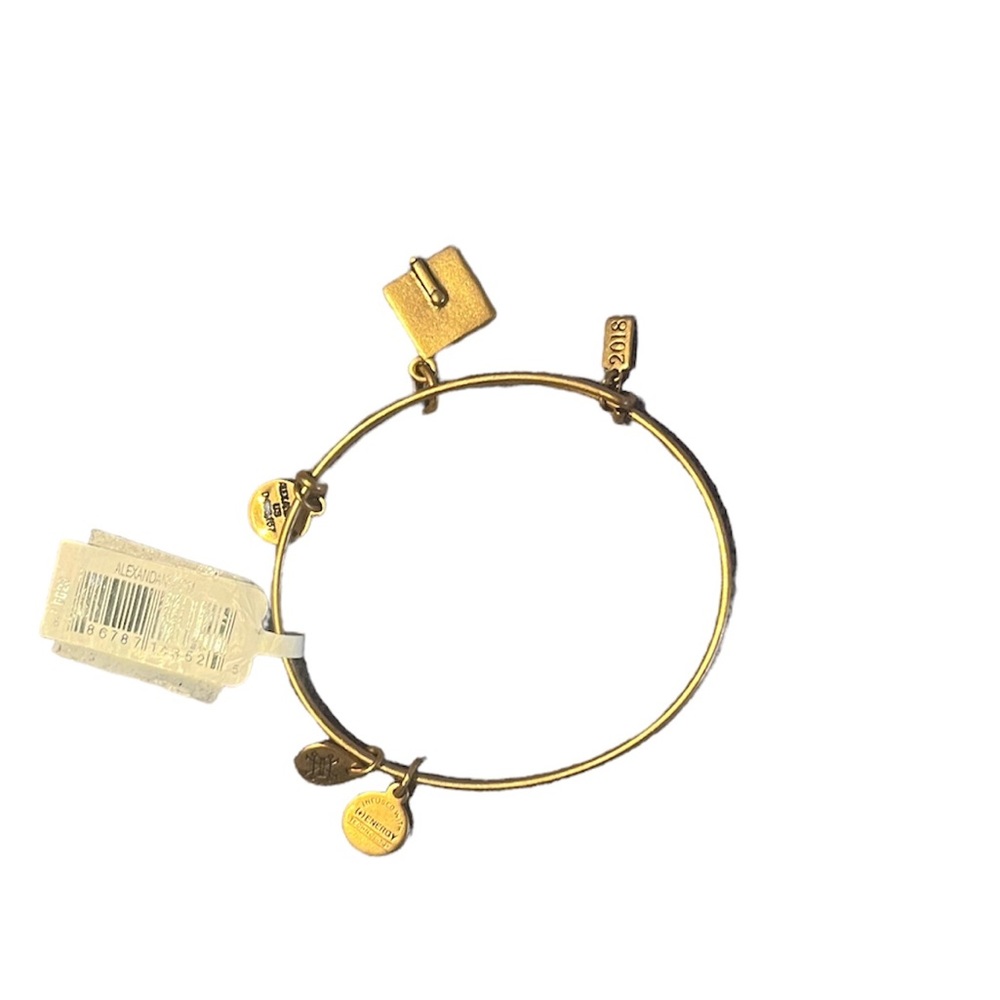 Alex and Ani Graduation Gold bracelet‎